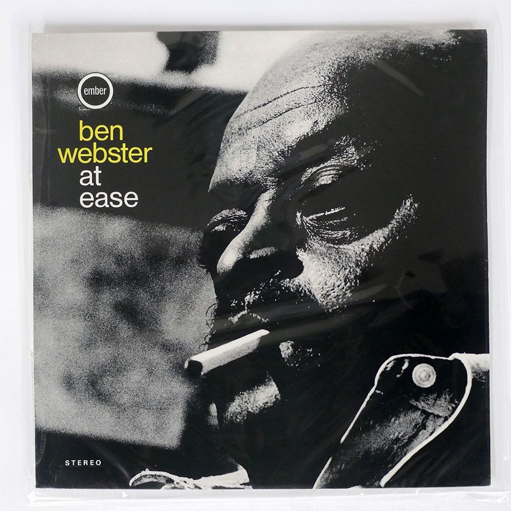 英 BEN WEBSTER/AT EASE/EMBER CJS822 LP_画像1