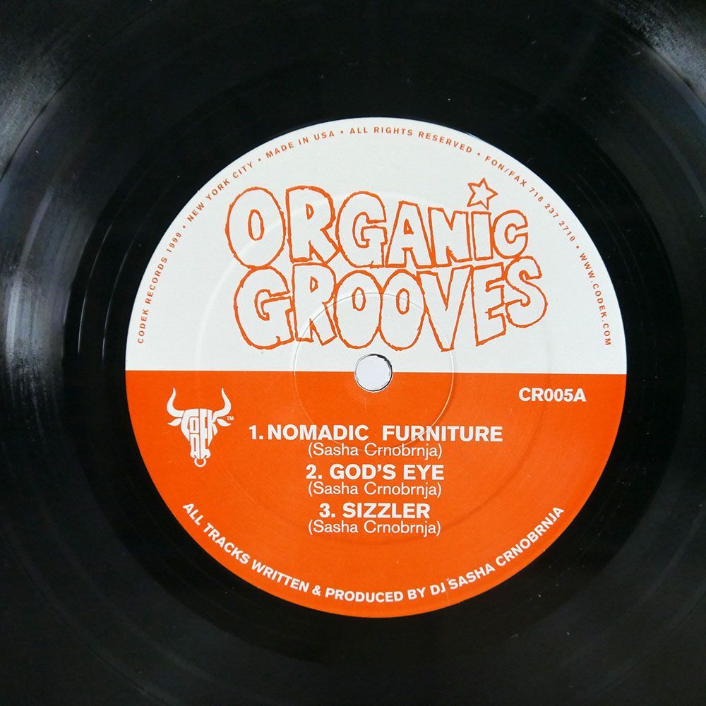 米 ORGANIC GROOVES/SAME/CODEK CR005A LP_画像2