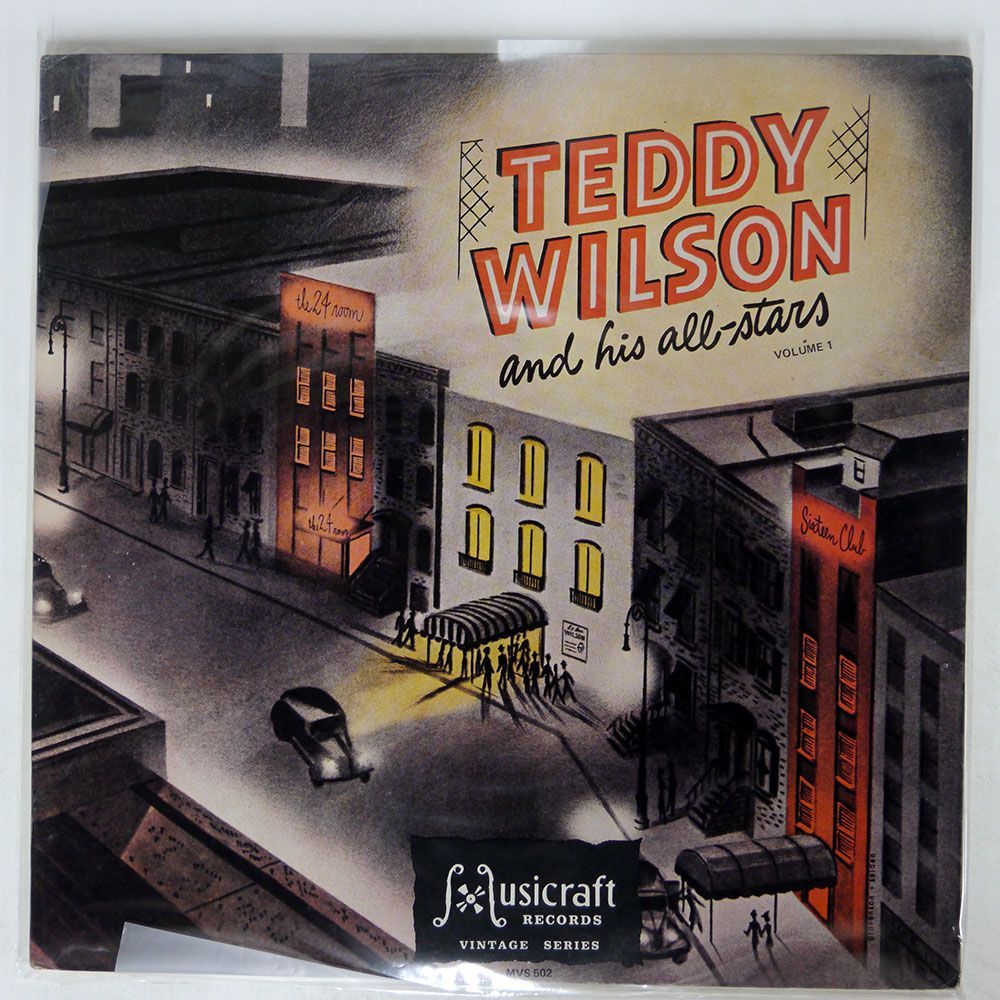 米 TEDDY WILSON/AND HIS ALL-STARS, VOLUME 1/MUSICRAFT MVS502 LP_画像1