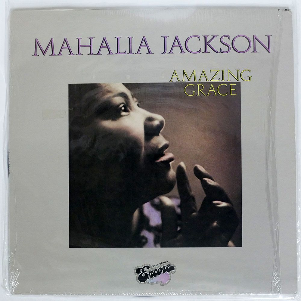 米 MAHALIA JACKSON/AMAZING GRACE/ENCORE P14358 LP_画像1