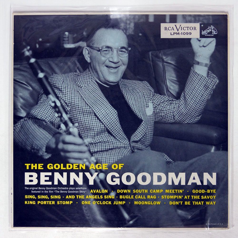 米 BENNY GOODMAN AND HIS ORCHESTRA/GOLDEN AGE OF/RCA VICTOR LPM1099 LP_画像1