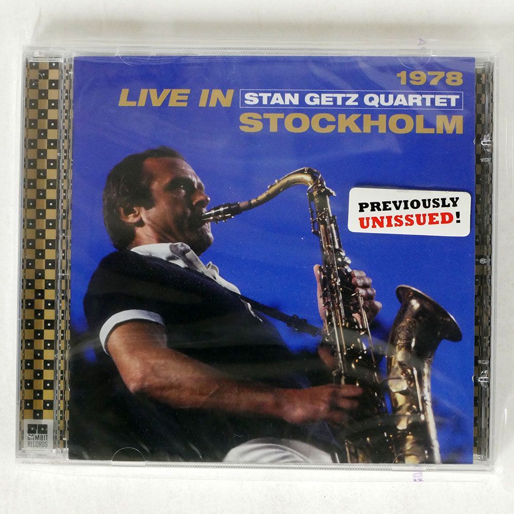 未開封 STAN GETZ/LIVE IN STOCKHOLM 1978/GAMBIT 69312 CD □_画像1