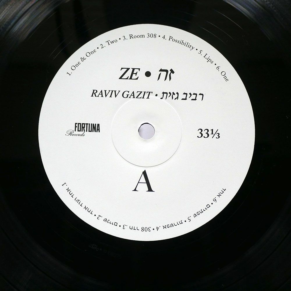 RAVIV GAZIT/ZE/FORTUNA FTNLP008 LP_画像2