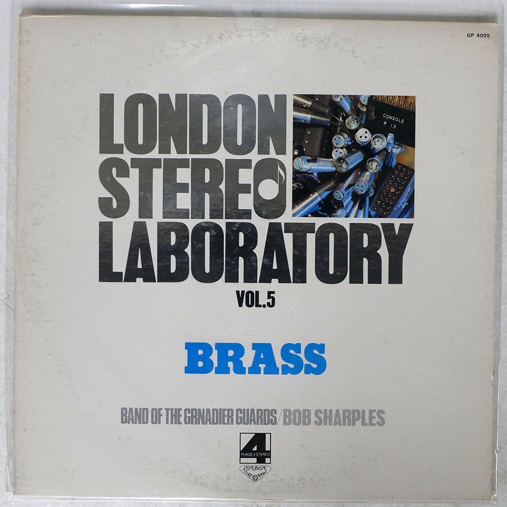 4CH BOB SHARPLES/LONDON STEREO LABORATORY, VOL.5 - BRASS/LONDON GP4005 LP_画像1