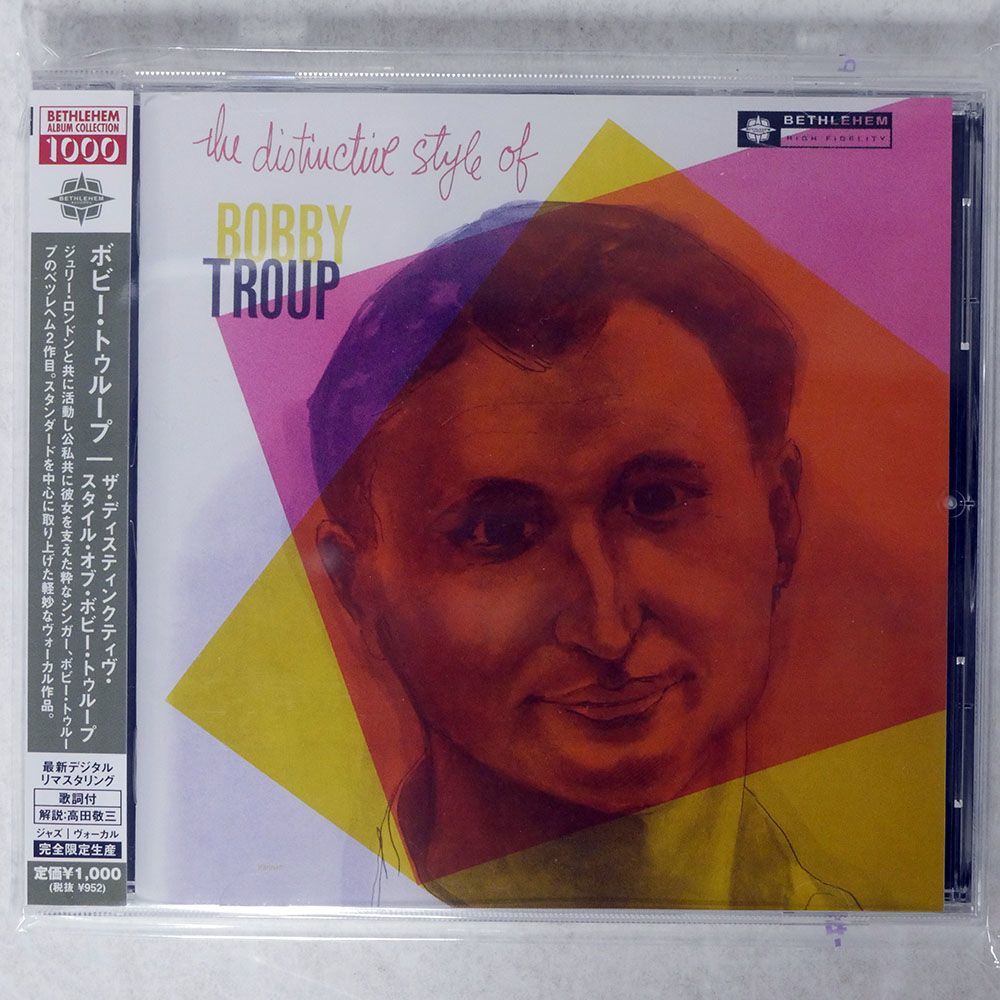 BOBBY TROUP/DISTINCTIVE STYLE OF/SOLID CDSOL6082 CD □_画像1