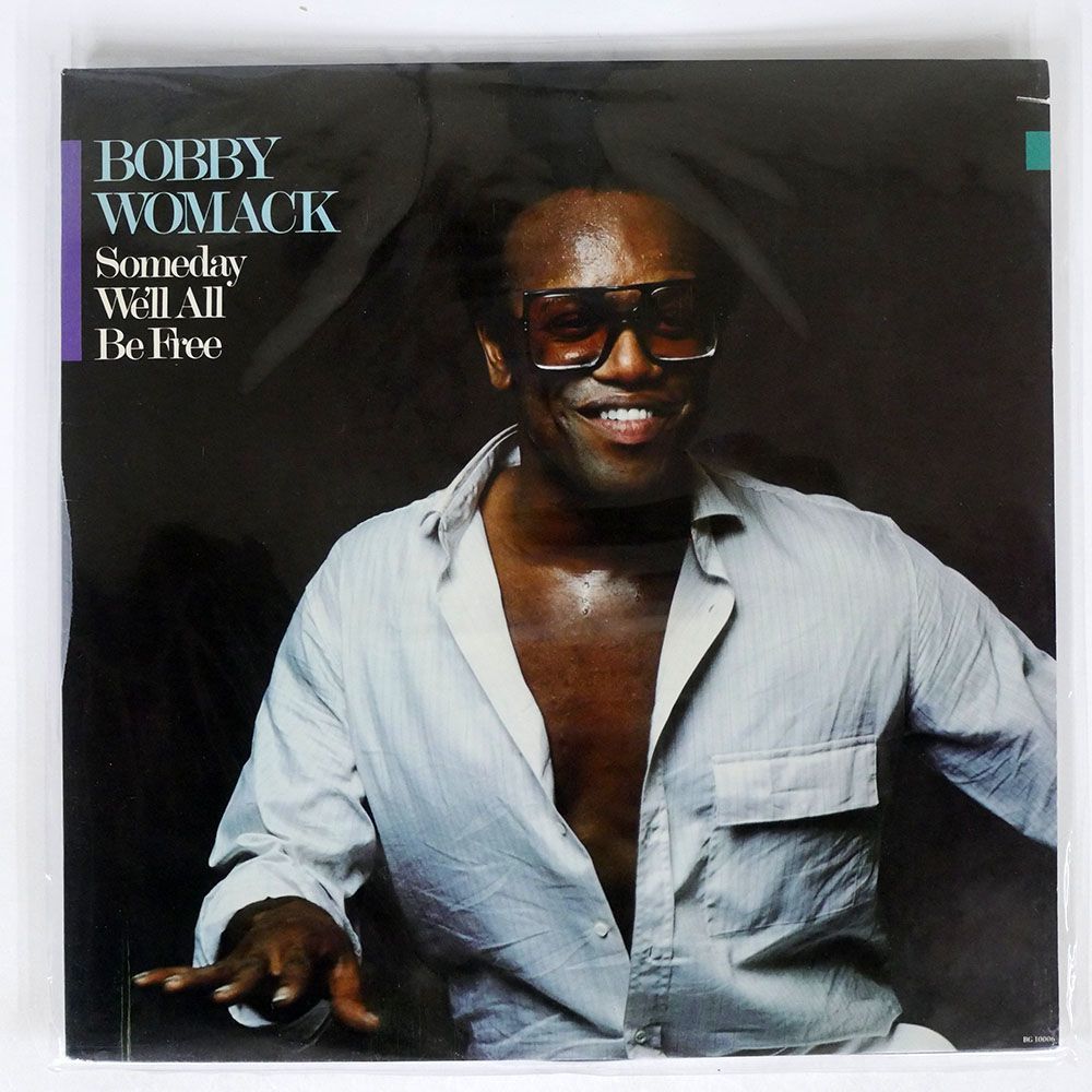 米 BOBBY WOMACK/SOMEDAY WE’LL ALL BE FREE/BEVERLY GLEN MUSIC BG10006 LP_画像1