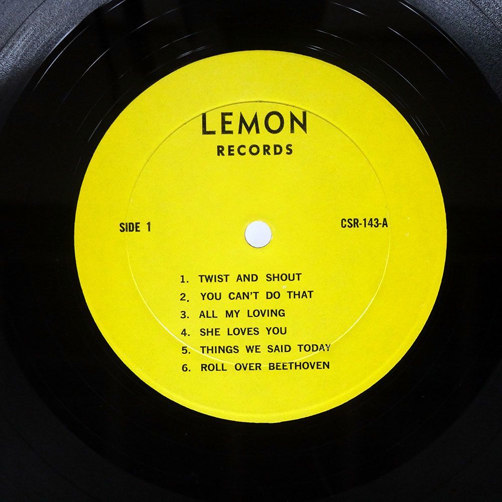 米 ブート BEATLES/BACK IN 1964 AT HOLLYWOOD BOWL/LEMON CSR143 LP_画像2