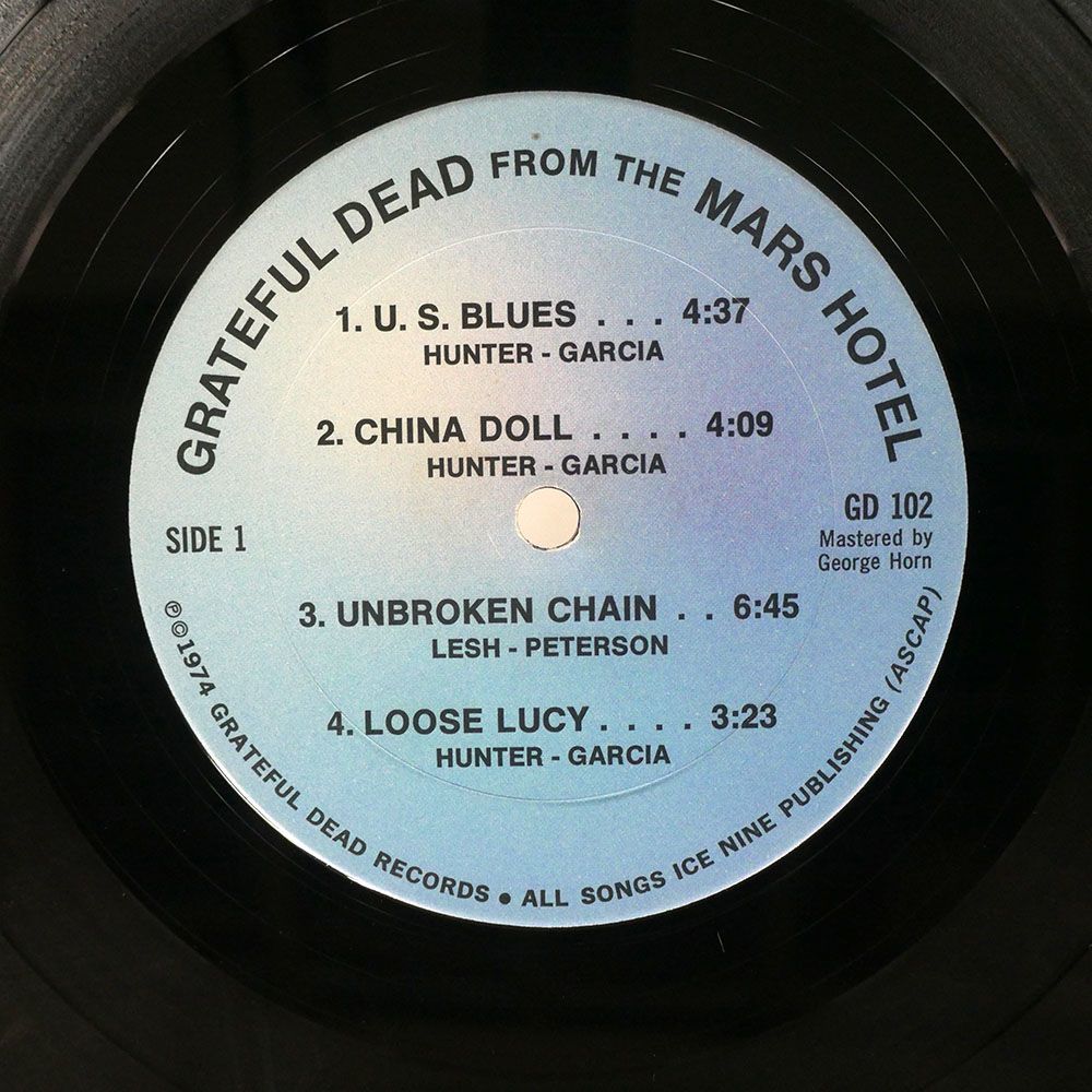 米 GRATEFUL DEAD/FROM THE MARS HOTEL/GRATEFUL DEAD GD102 LP_画像2