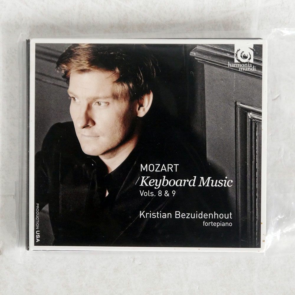 デジパック KRISTIAN BEZUIDENHOUT/MOZART:KEYBOARD MUSIC VOL.8 & 9/HMF HMU907532.33 CD_画像1