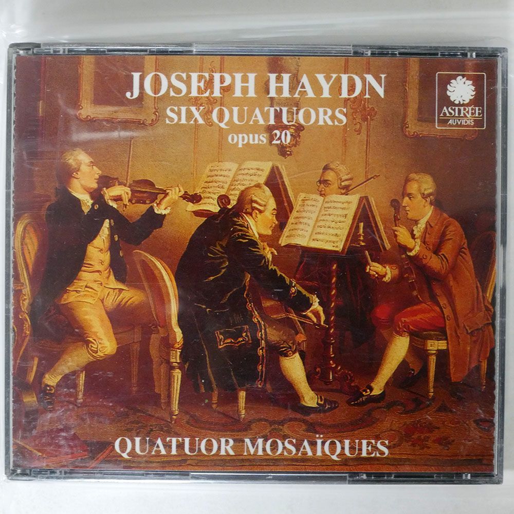 QUATUOR MOSAIQUES/JOSEPH HAYDN : SIX QUATUORS, OPUS 20/ASTREE AUVIDIS E8784 CD_画像1