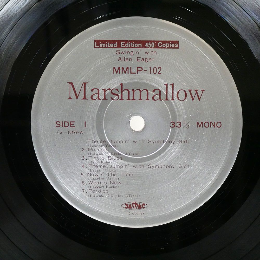 ALLEN EAGER/SWINGIN/MARSHMALLOW RECORDS MMLP102 LP_画像2