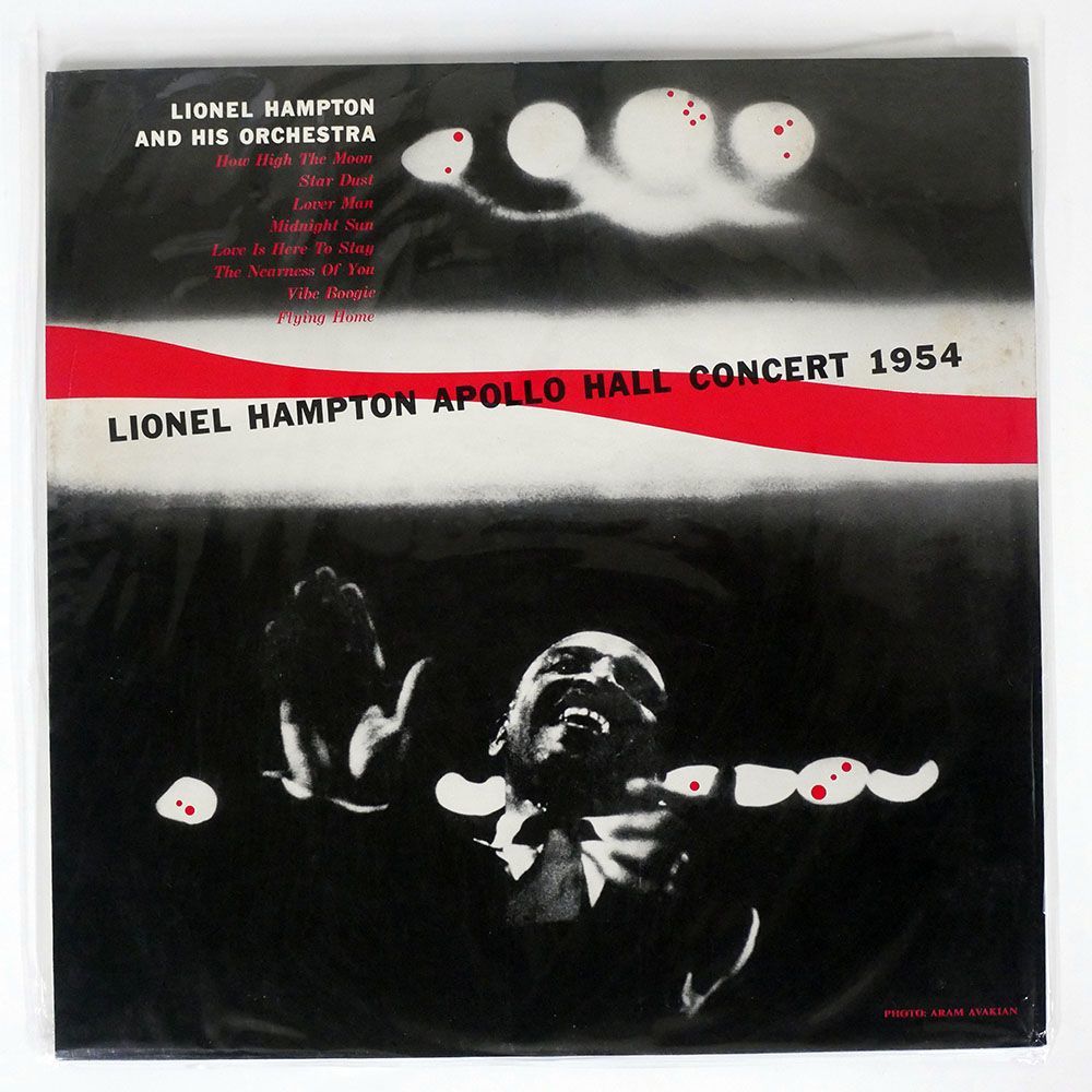 LIONEL HAMPTON &HIS ORCHESTRA/APOLLO HALL CONCERT 1954/EPIC ECPU8 LP_画像1