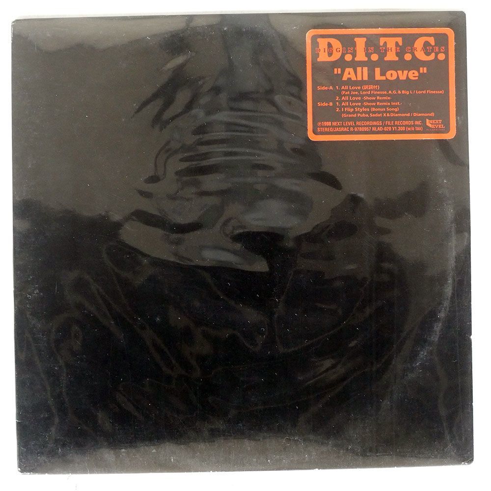 D.I.T.C./ALL LOVE/NEXT LEVEL RECORDINGS NLAD020 12_画像1