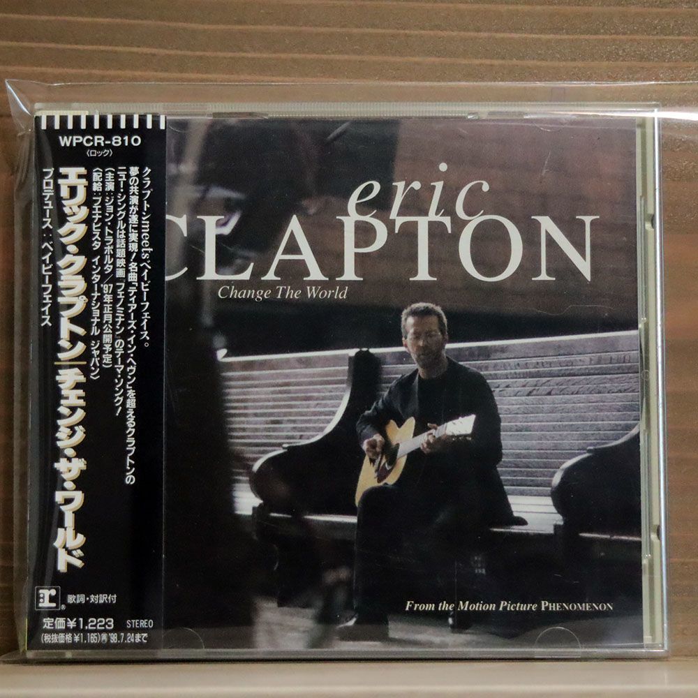 ERIC CLAPTON/CHANGE THE WORLD/WEA JAPAN WPCR810 CD □_画像1