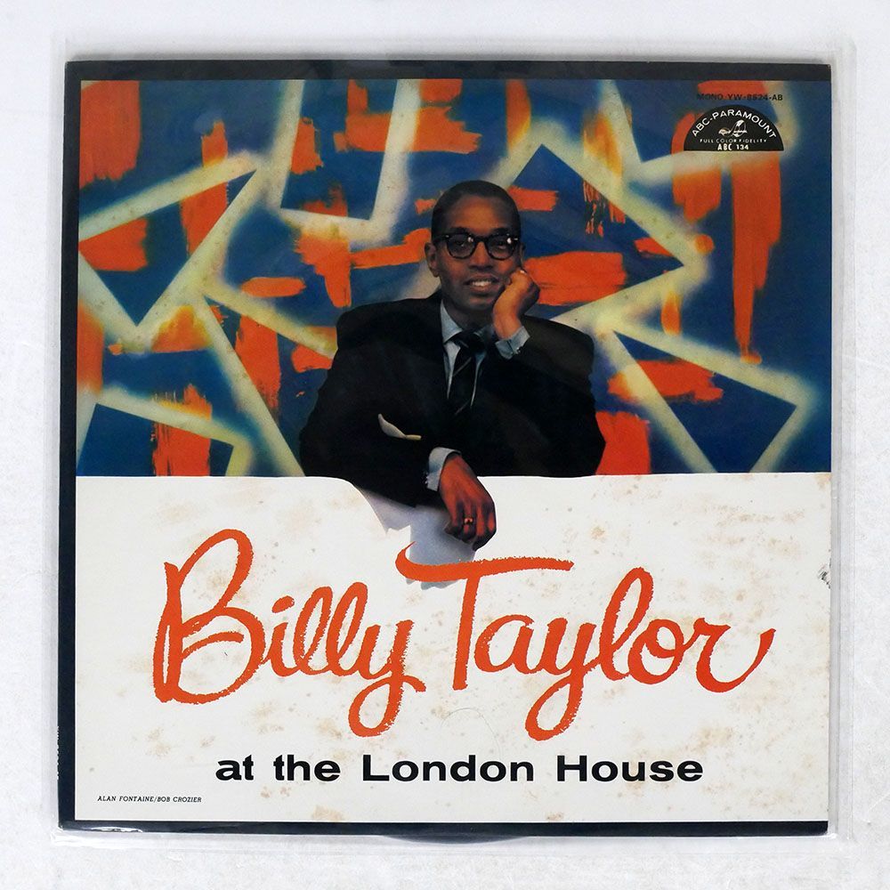 BILLY TAYKOR/AT THE LONDON HOUSE/ABC YW-8524AB LP_画像1