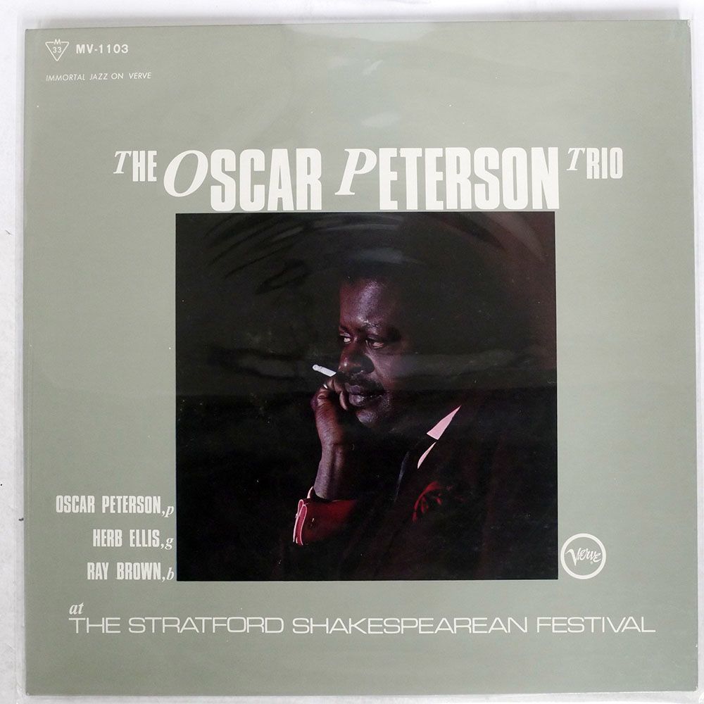 OSCAR PETERSON/AT THE STRATFORD SHAKESPEAREAN FESTIVAL/VERVE MV1103 LP_画像1