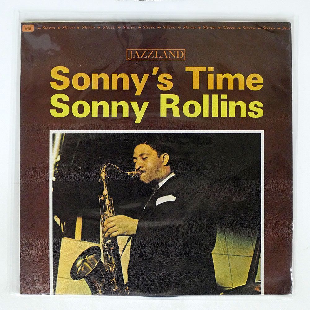 米 SONNY ROLLINS/SONNY’S TIME/JAZZLAND 972 LP_画像1