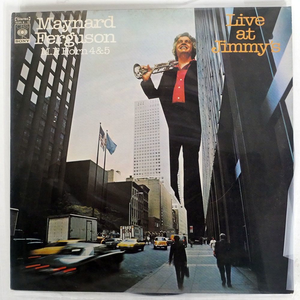 MAYNARD FERGUSON/M.F.HORN 4 & 5 LIVE AT JIMMY’S/CBS SONY SOPI9 LP_画像1