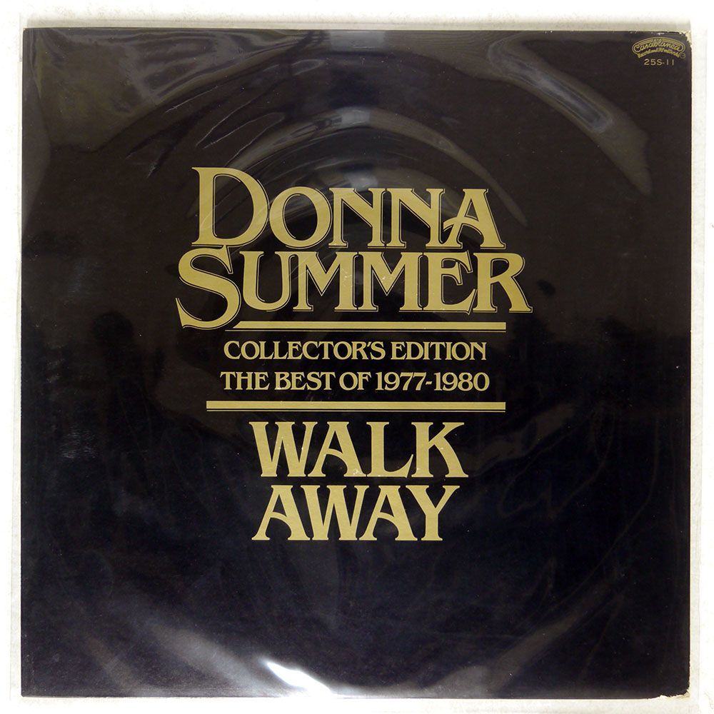 DONNA SUMMER/WALK AWAY COLLECTOR’S EDITION (THE BEST OF 1977-1980)/CASABLANCA 25S11 LP_画像1
