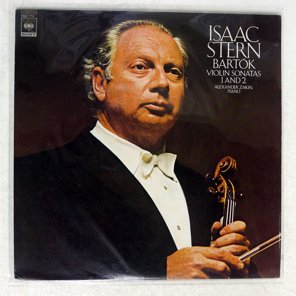 STERN/BARTOK:VIOLIN SONATAS 1 AND 2/CBS SONY 18AC774 LP_画像1