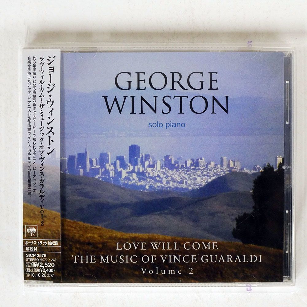 GEORGE WINSTON/LOVE WILL COME/SONY INT’L SICP2575 CD □_画像1