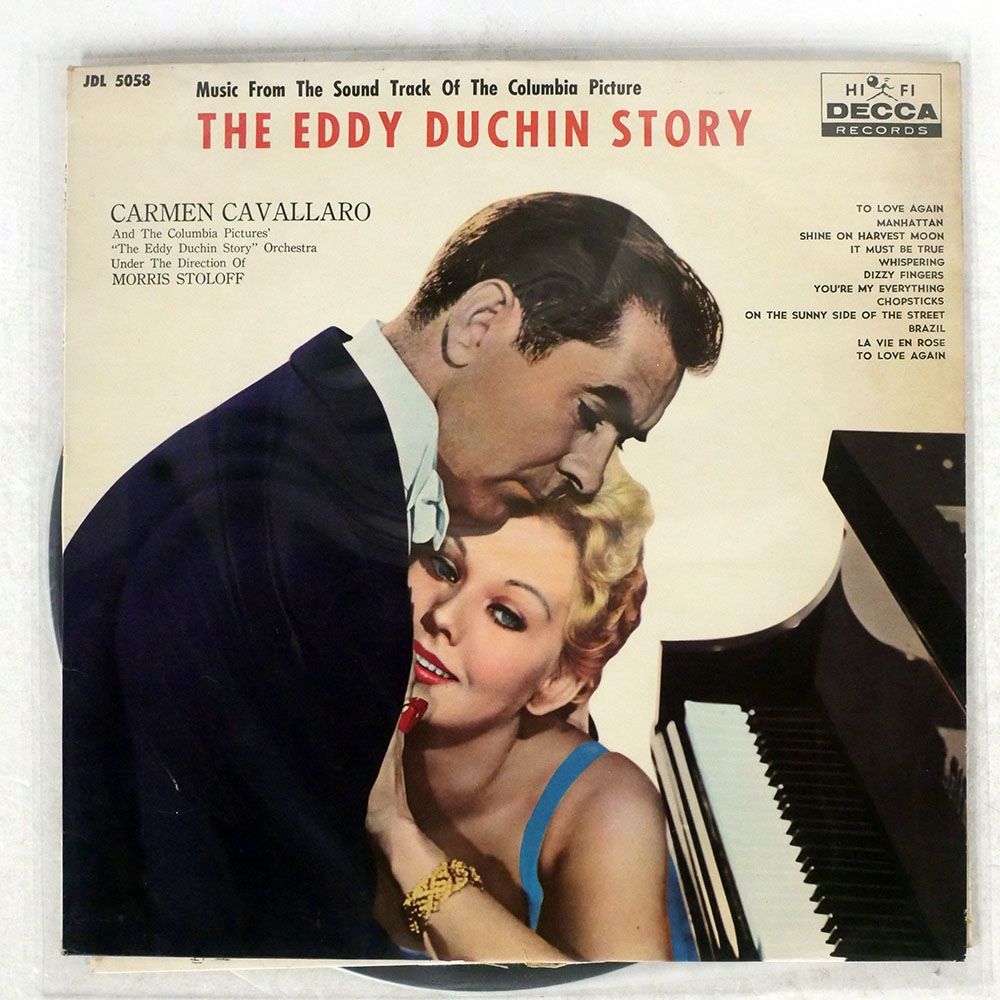 CARMEN CAVALLARO/EDDY DUCHIN STORY/DECCA JDL 5058 LP_画像1