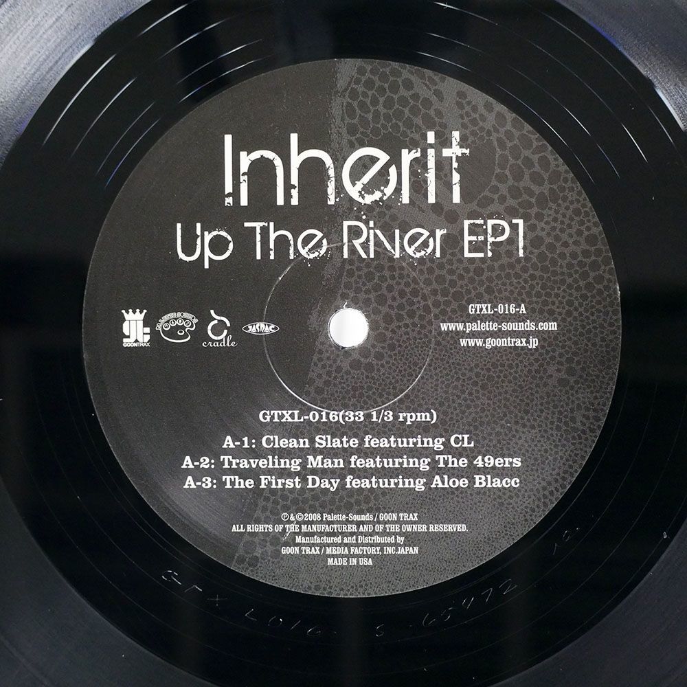 INHERIT/UP THE RIVER EP 1/GOON TRAX GTXL01601 12_画像2