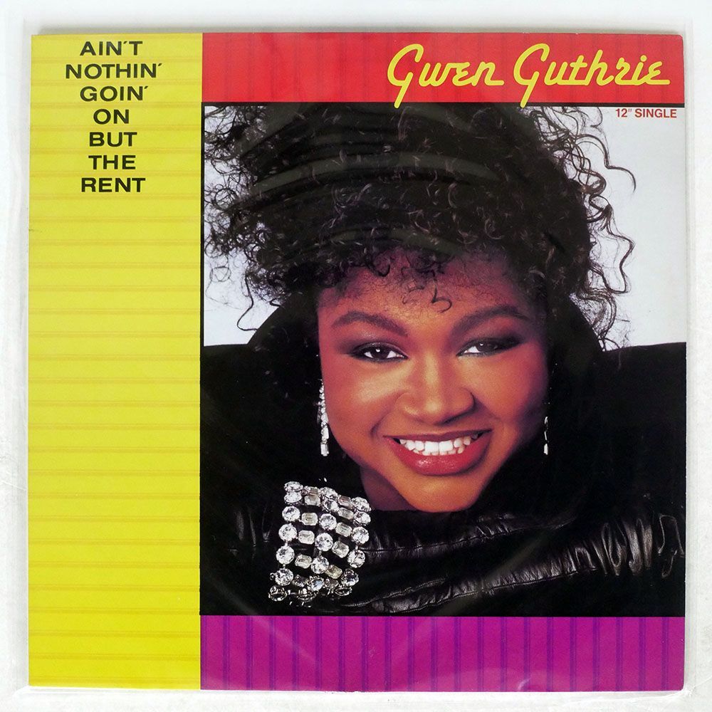 GWEN GUTHRIE/AIN’T NOTHIN’ GOIN’ ON BUT THE RENT/POLYDOR 13MM7036 12_画像1