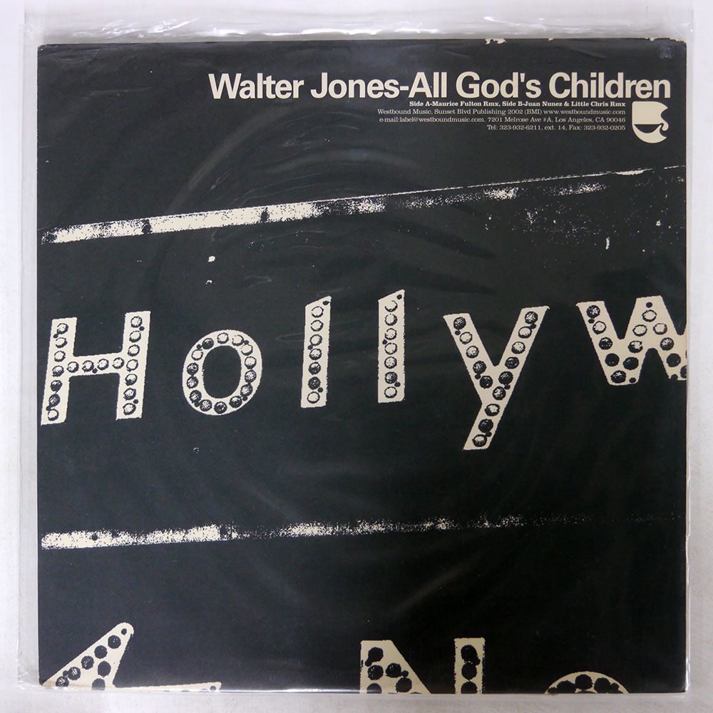 米 WALTER JONES/ALL GOD’S CHILDREN/WESTBOUND MUSIC WBD004 12_画像1