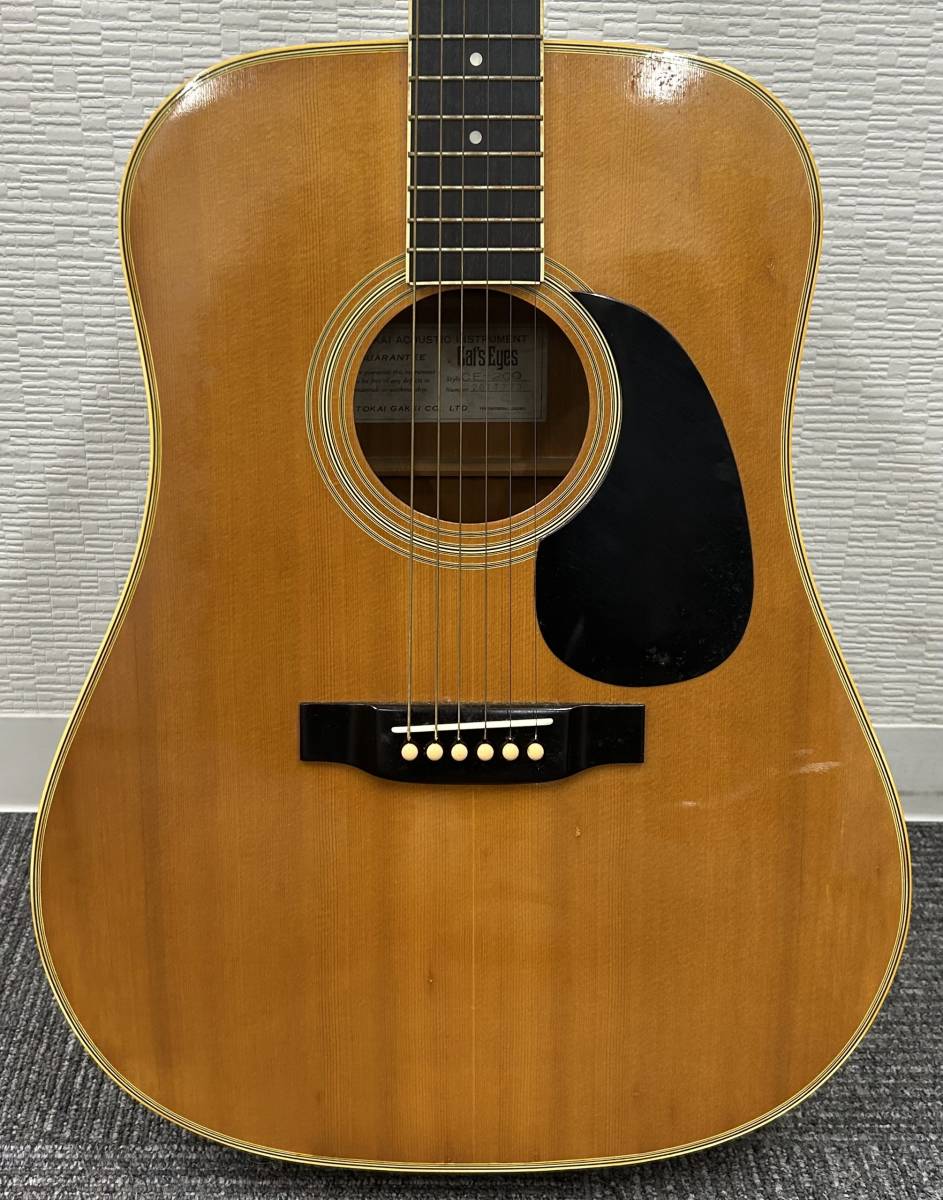 ●　TOKAI ACOUSTIC INSTRUMENT　Cat's Eyes　キャッツアイ　CE-200　アコースティックギター　アコギ　東海楽器　楽器　弦楽器_画像5