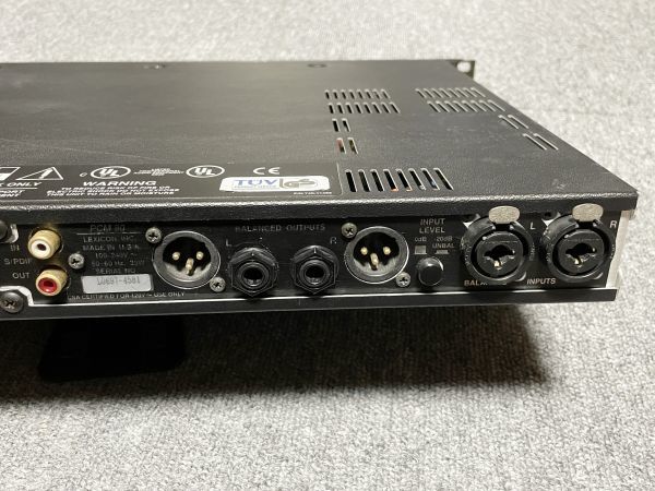 LEXICON PCM90 Made in USA バッテリー新品交換済 動作品 デジタルリバーブ_画像6