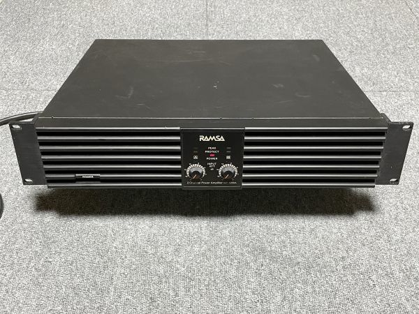 RAMSA WP-1200A working properly goods business use analogue power amplifier 