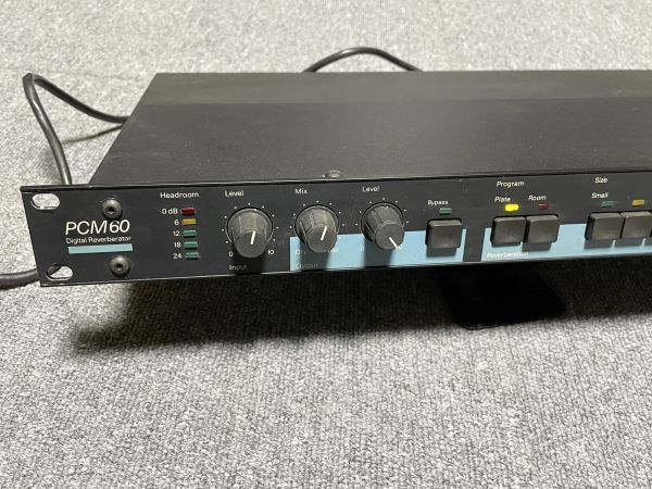 Lexicon PCM60 Made in USA デジタルリバーブ 動画有 動作品_画像2