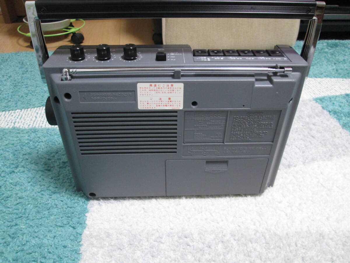 ☆ TOSHIBA ラジオカセット RT-3100D 美品 動作良好品 ☆_画像6