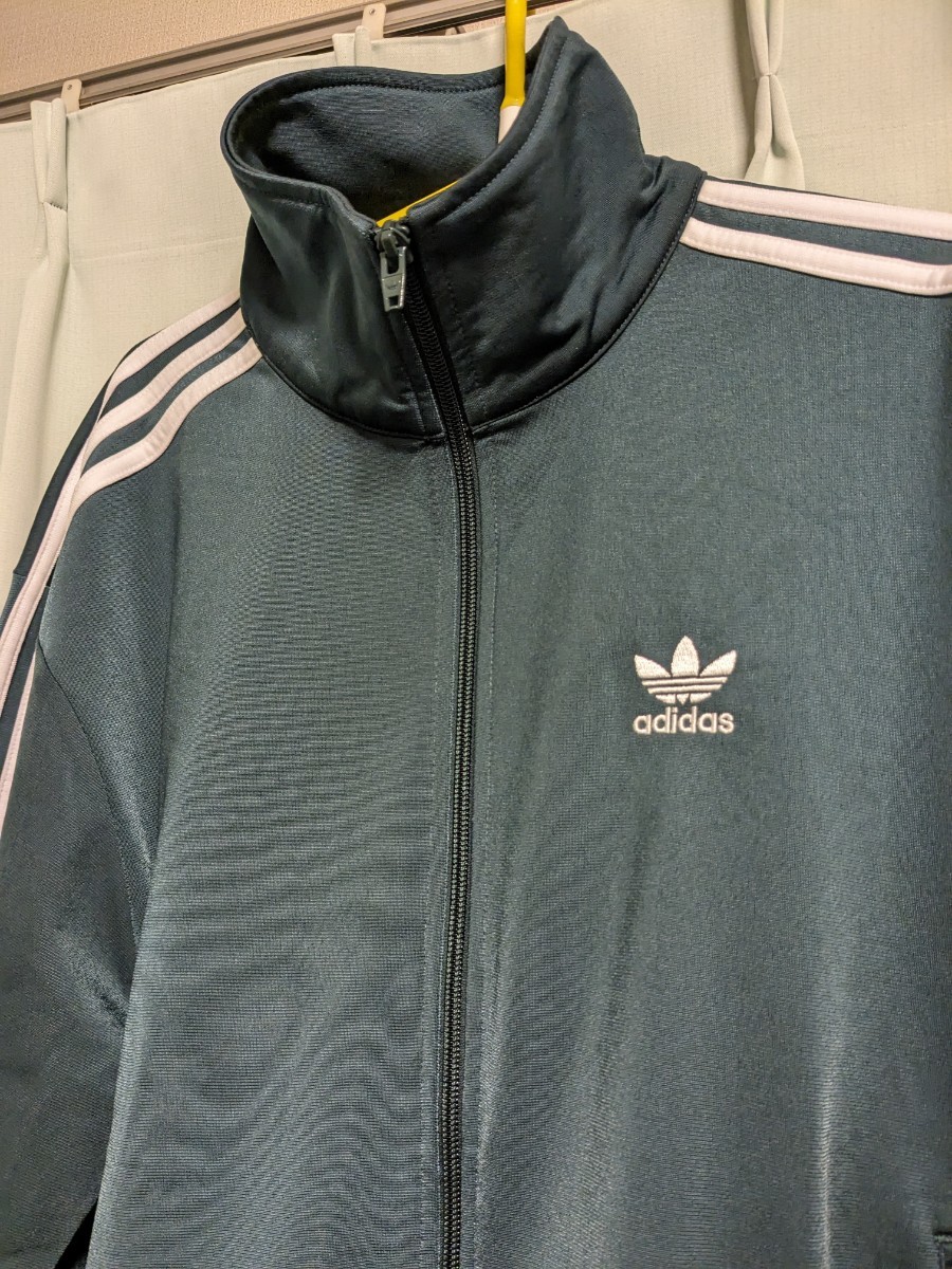 アディダス ファイヤーバード トラックジャケット ジャージ L 緑 ミネラルグリーン　ダークグリーン　HL9340　adidas Originals_画像2