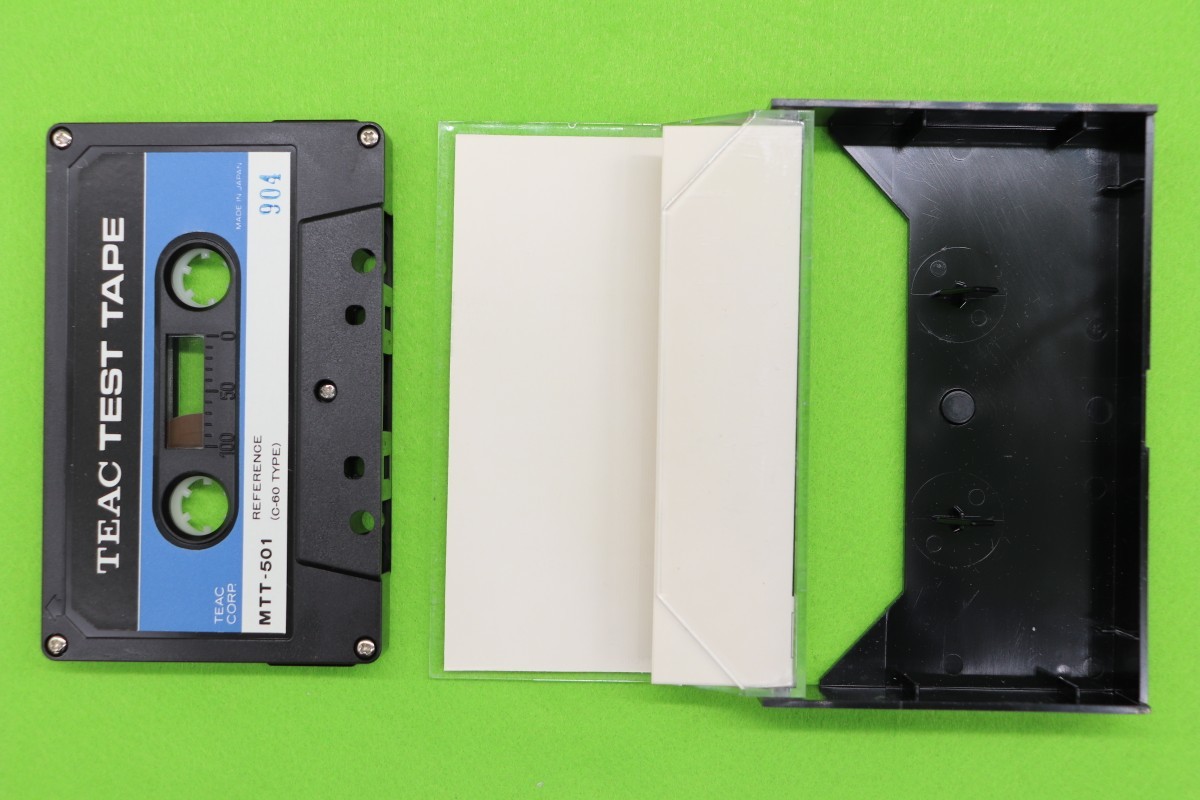 6460円 希少未使用 シリアル番号904 MTT-501 TEAC TEST TAPE C 6460円 希少未使用 シリアル番号904 MTT-501 TEAC TEST TAPE C