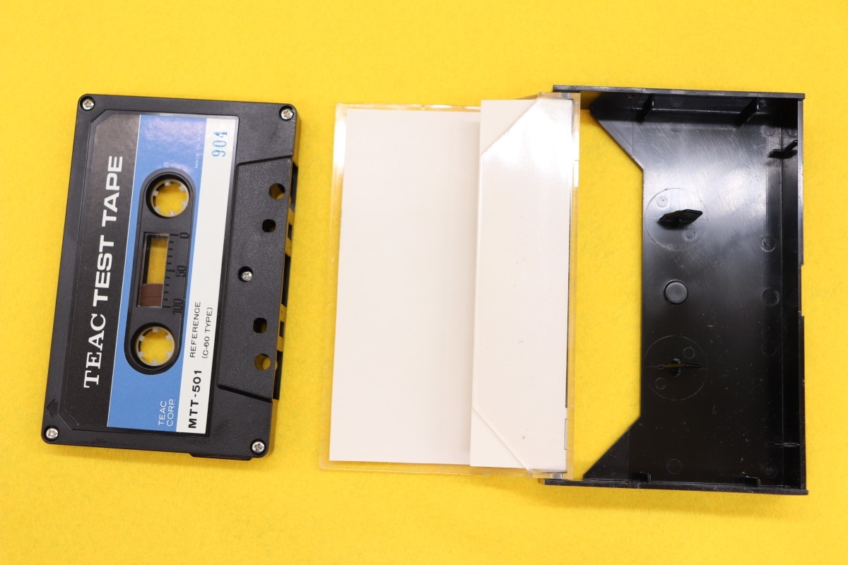 6460円 希少未使用 シリアル番号904 MTT-501 TEAC TEST TAPE C 6460円 希少未使用 シリアル番号904 MTT-501 TEAC TEST TAPE C