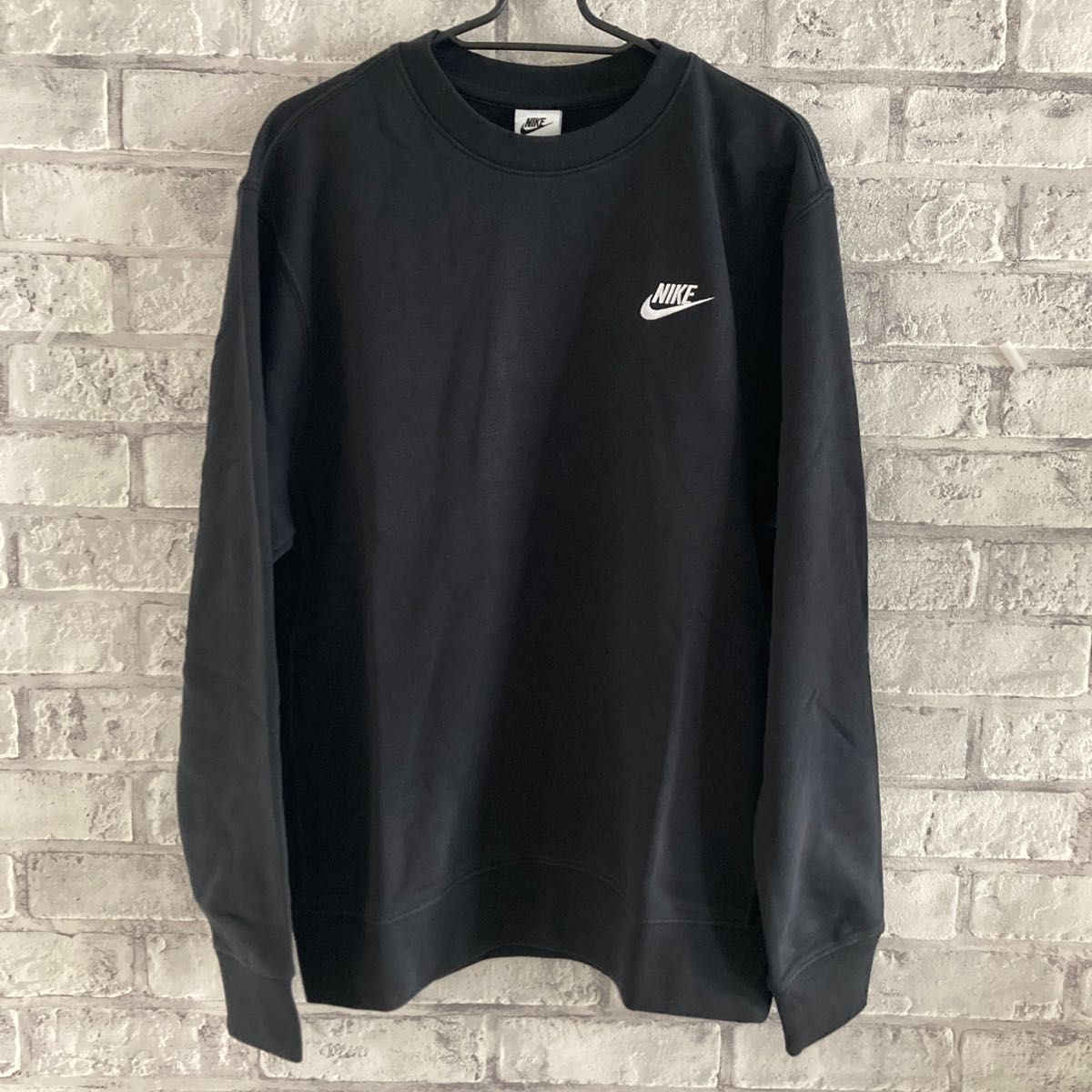 《新品》NIKE ナイキ クルー スウェットトレーナー ブラック メンズ M