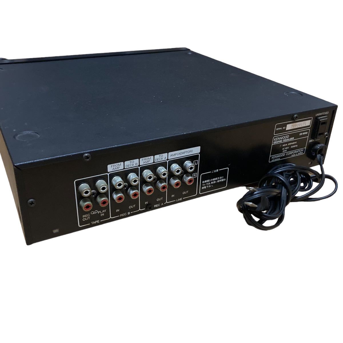 Yahoo!オークション - KENWOOD GE-900W Graphic Equalizer Yahoo!オークション - KENWOOD GE-900W Graphic Equalizer