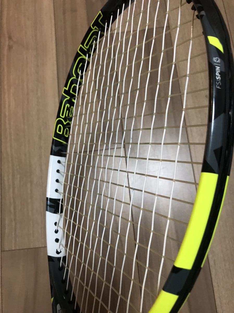 美品 バボラ ピュアアエロ98 Babolat PURE AERO98 3G テニスラケット ソフトケース付き その1_画像7