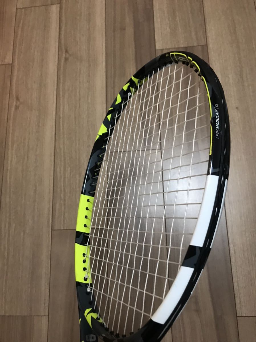 美品 バボラ ピュアアエロ98 Babolat PURE AERO98 3G テニスラケット ソフトケース付き その2_画像8