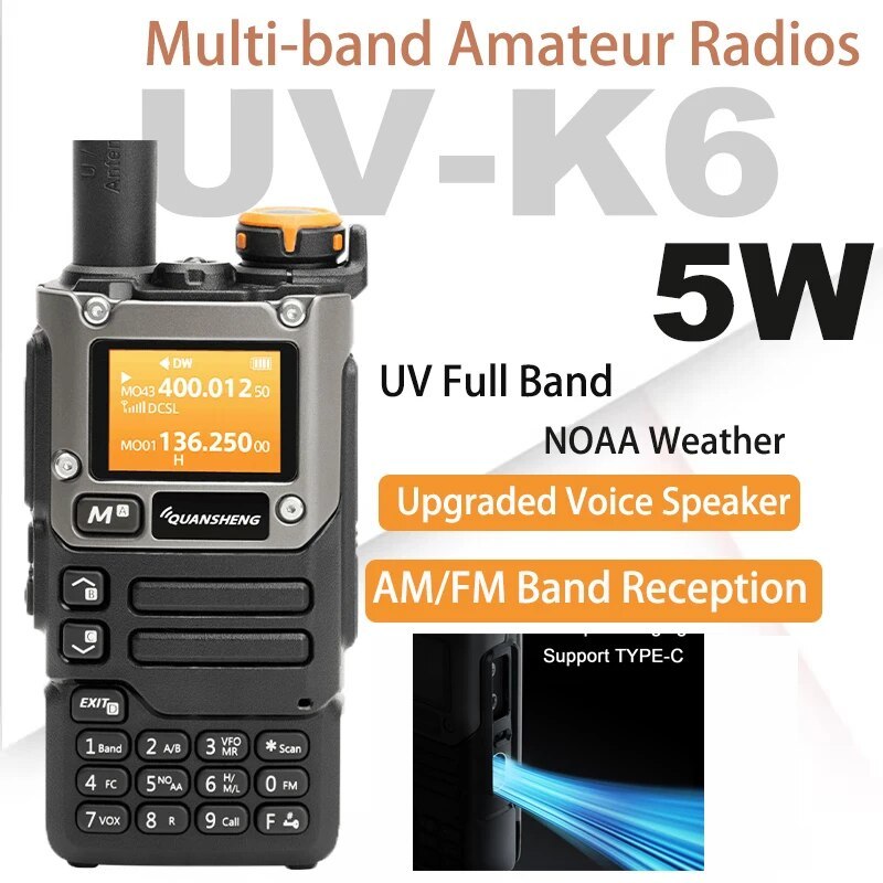 [e Avand прием соответствует двойной van da-] широкий obi район антенна есть UV-K6 144/430 особый маленький электроэнергия морской VHF максимальный 5W приемопередатчик инструкция на японском языке есть рация 
