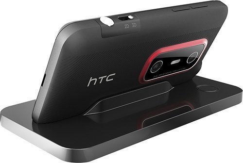 即決・送料込)【HTC純正 充電スタンド】HTC au EVO 3D ISW12HT 用 デスクトップ 充電器付き スタンド_画像2