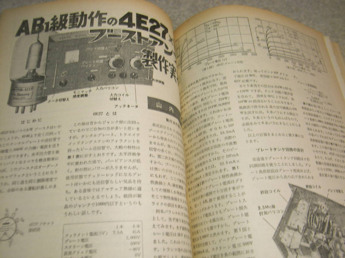 電波科学 1967年4月号 トリオTX-15Sの詳細 リニアアンプ/ブースターアンプの製作 海外ブースタ回路展望 パイオニアSA‐81詳細全回路図の画像5