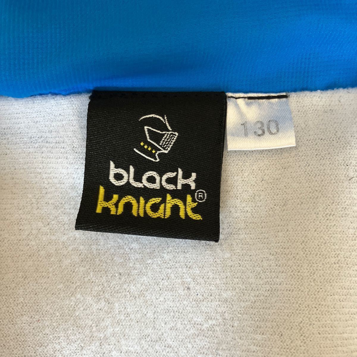 ブラックナイト ウインドアップジャケット ジュニア 130 ウインドブレーカー 上着 バドミントン テニス ウエア 青 黒 白_画像9