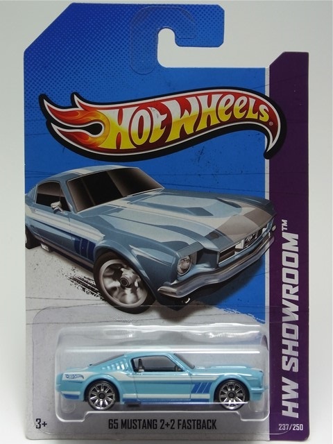 ☆☆日曜夜☆未開封新品☆65 (FORD) MUSTANG 2+2 FASTBACK☆HOT WHEELS_画像3