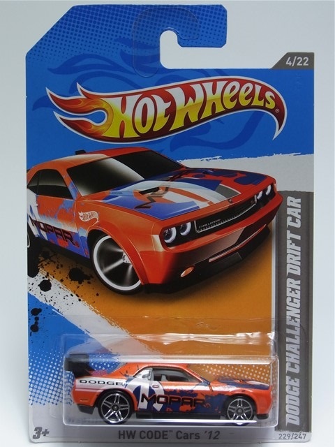 ★★★日曜夜★未開封新品★DODGE CHALLENGER DRIFT CAR (第1世代金型)★MOPAR★HOT WHEELS_画像3