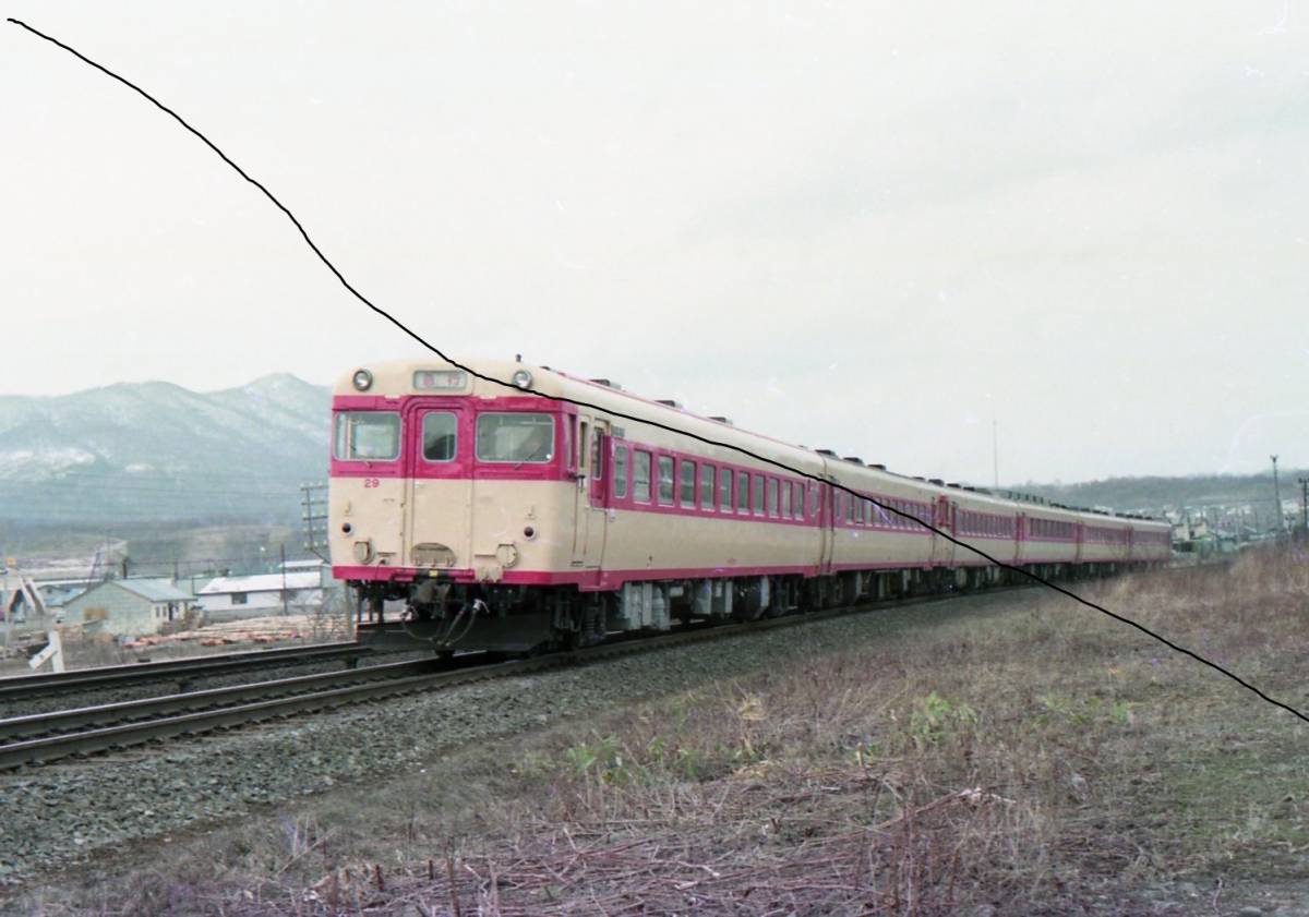 国鉄時代 昭和50年代 北海道 急行型気動車 キハ56 計26枚(カラー7枚) CD-Rにて パソコン鑑賞用の画像4