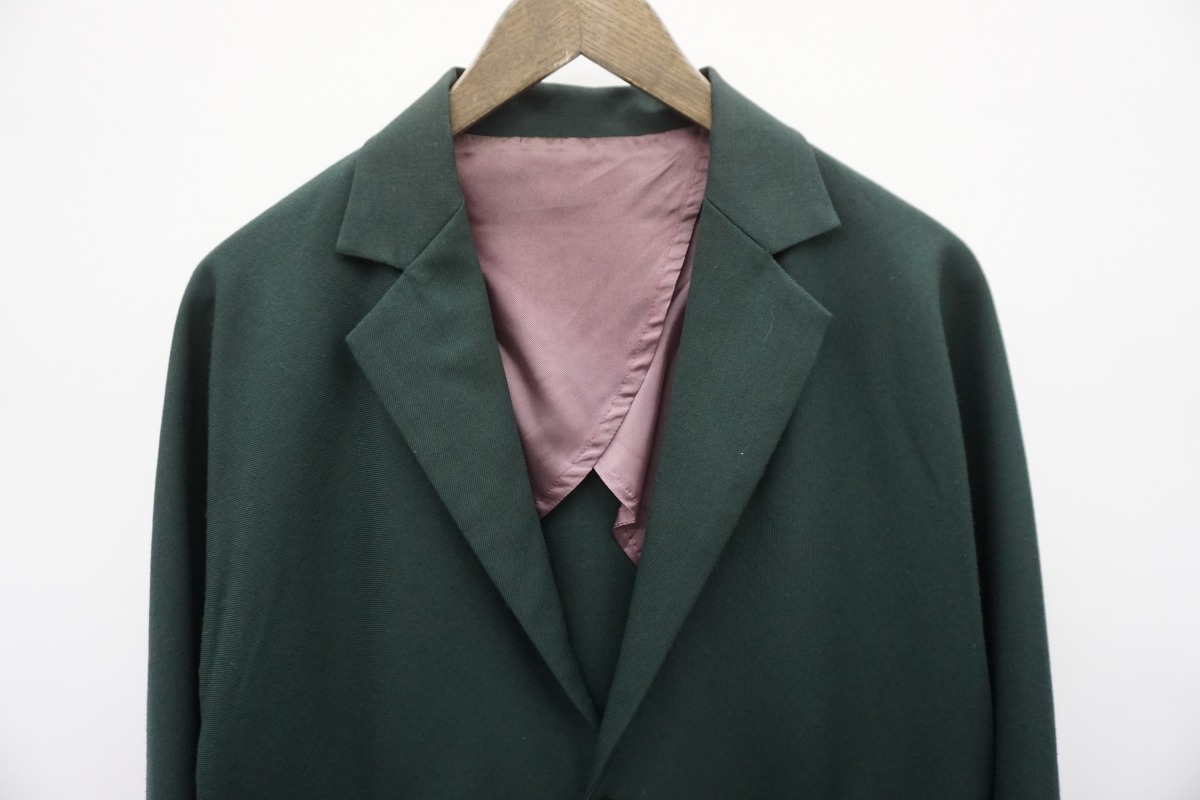  regular Needles needle z Needles Miles Jacket + Side Tab Trouser W/Pe Twill jacket pants setup green S genuine article 123O^