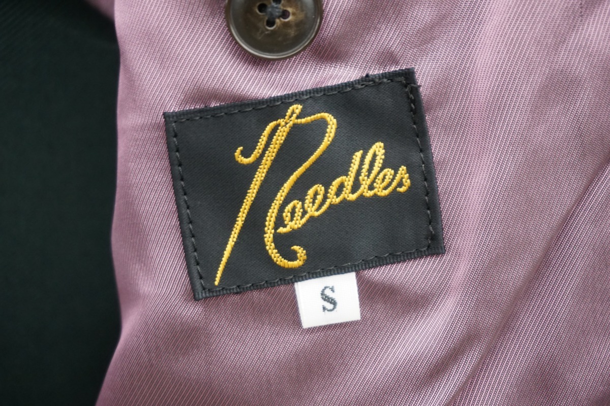  regular Needles needle z Needles Miles Jacket + Side Tab Trouser W/Pe Twill jacket pants setup green S genuine article 123O^